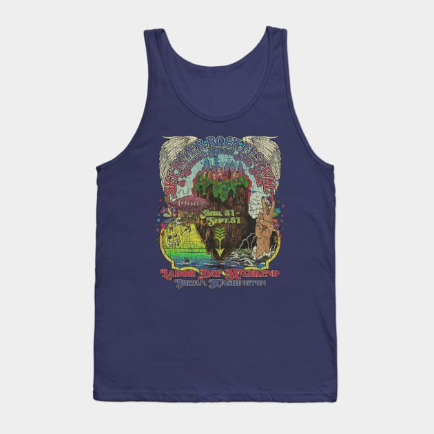 Sky River Rock Festival and Lighter Than Air Fair 1968 Tank Top by JCD666